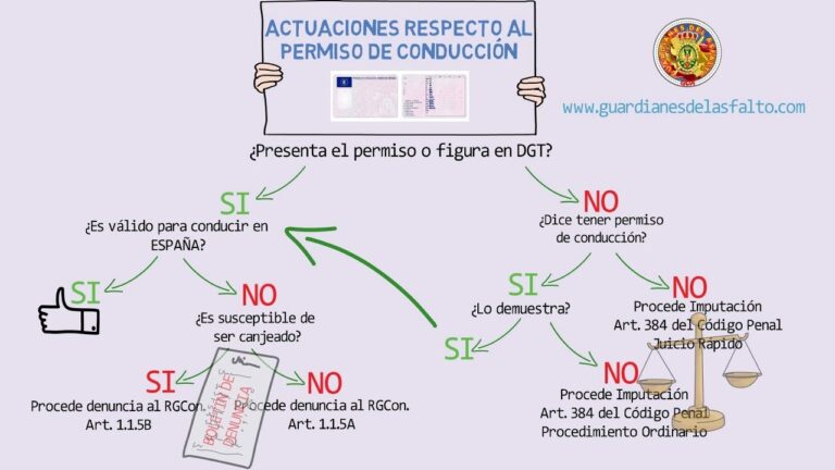 Gu&iacute;a de Normativa para Permisos Temporales de Carnet de Conducir