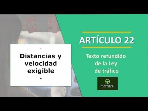 Distancias de Seguridad seg&uacute;n la Ley de Tr&aacute;fico