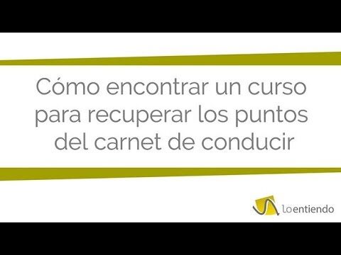 Requisitos Esenciales para Recuperar Puntos del Carnet de Conducir