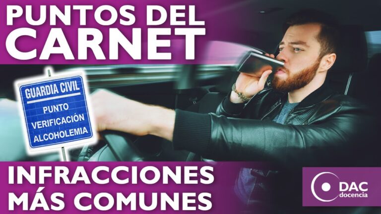Consejos para Preservar Puntos del Carnet de Conducir