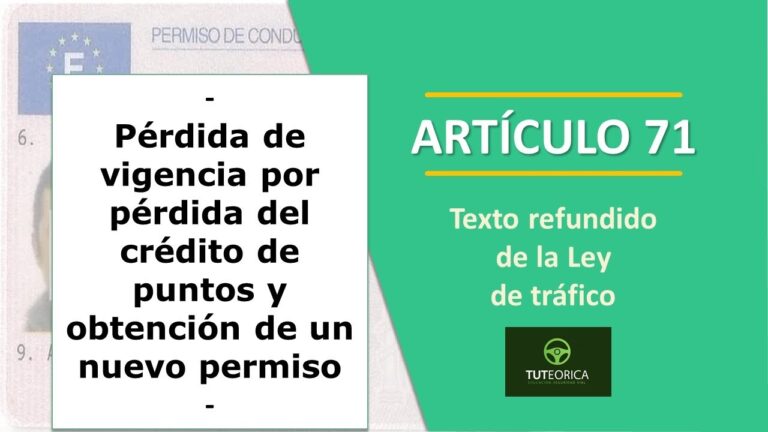 Vigencia del Carnet de Conducir por Puntos: Todo lo que Necesitas Saber